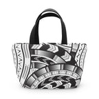 Black and White Tatau Lunch Bag