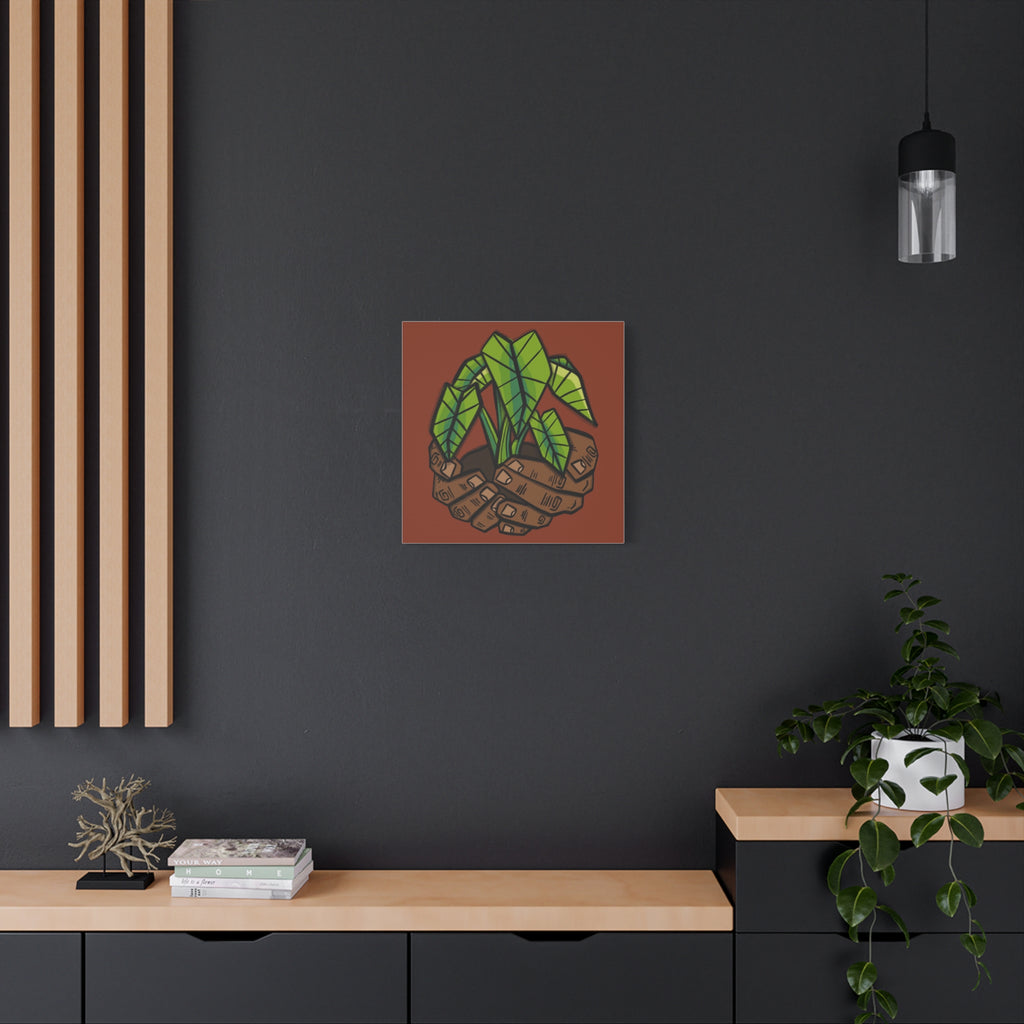 Growing Kalo Canvas