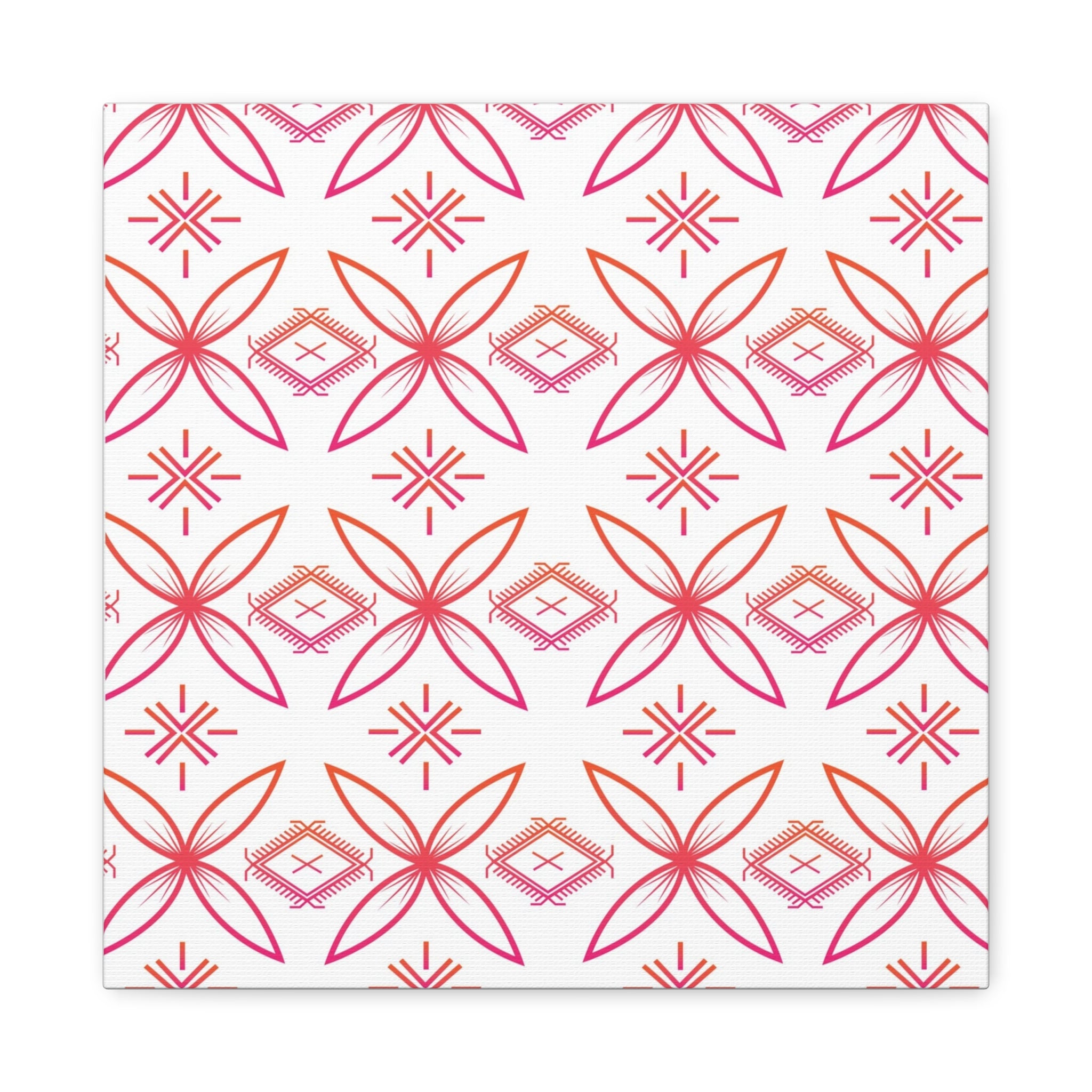 Fuli (Pink & Orange) Canvas