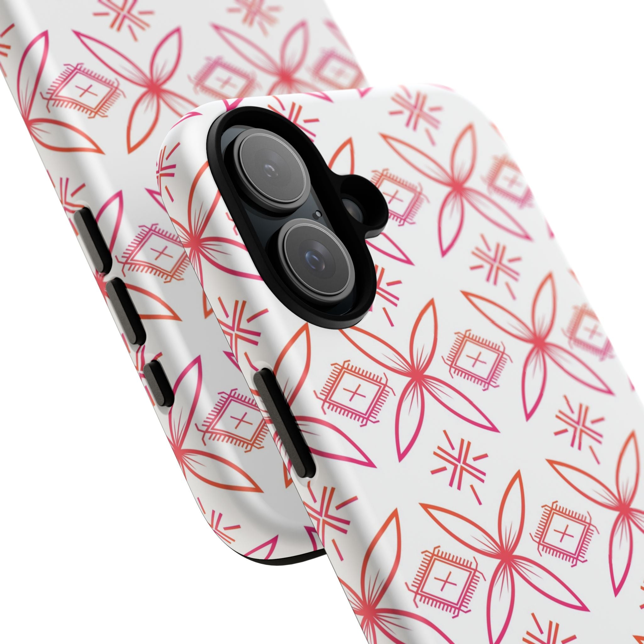 Fuli (Pink & Orange) Phone Case