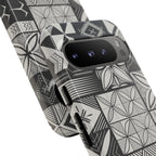 Maluelue (Black & Grey) Phone Case