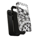 Black and White Tatau Phone Case