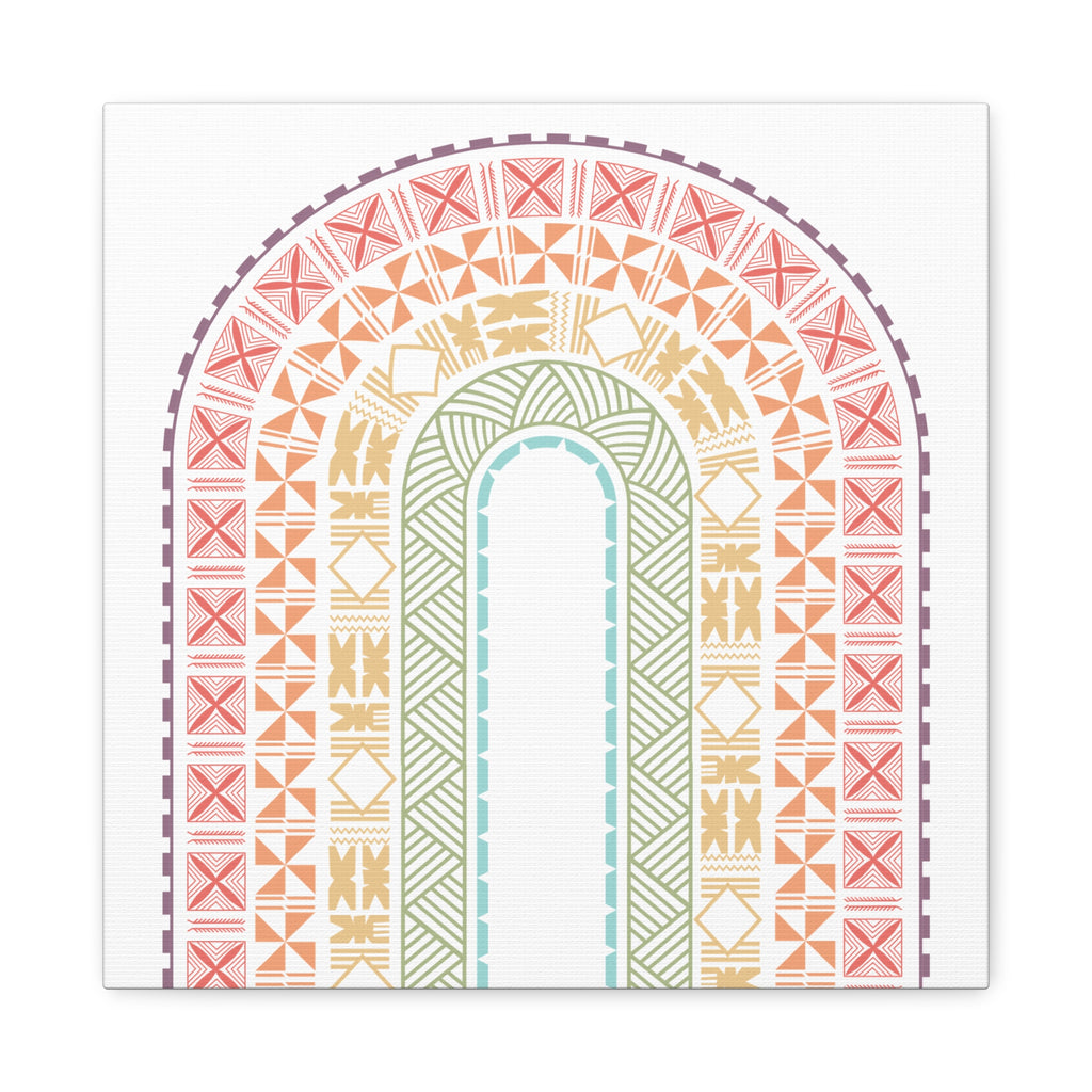 Tapa Rainbow Canvas
