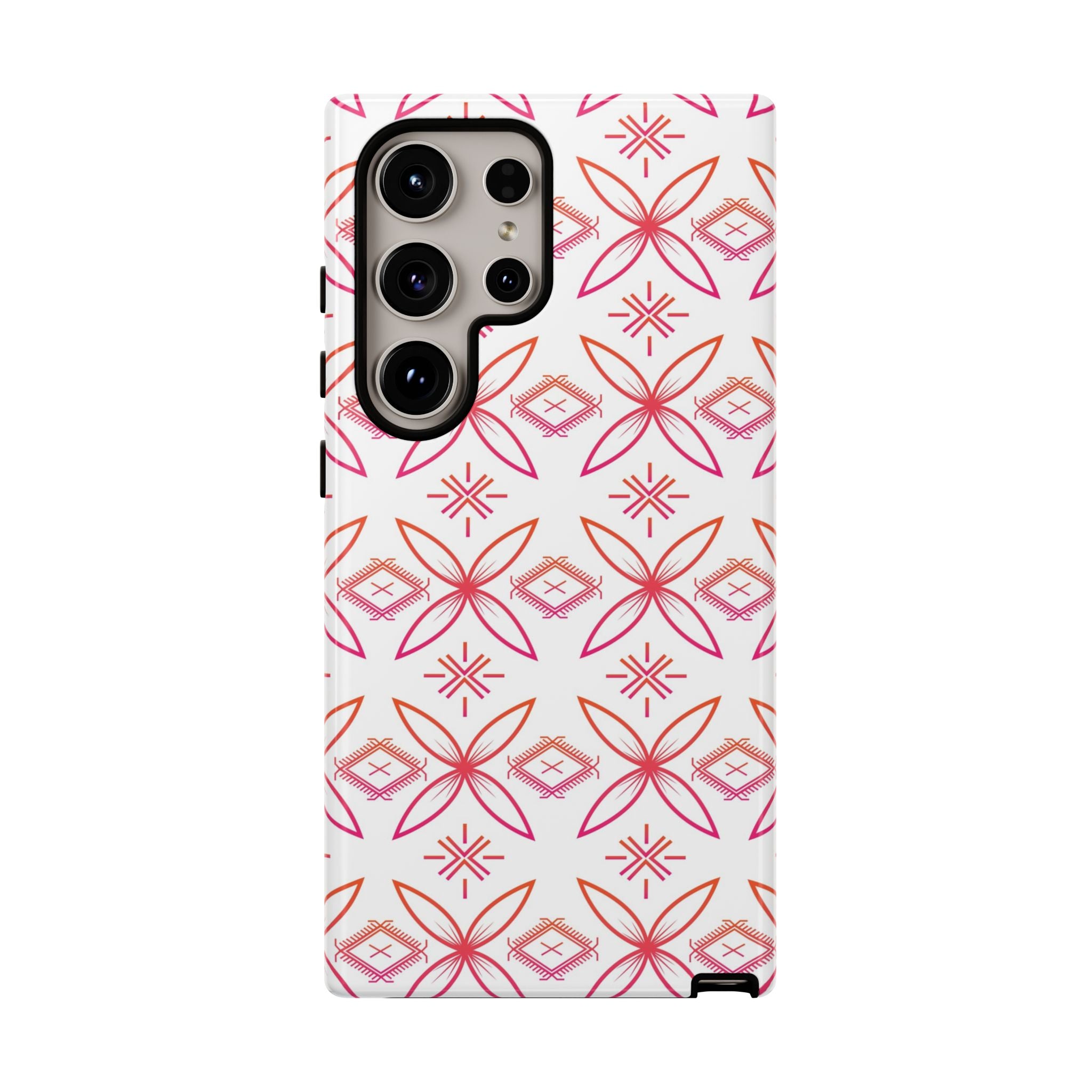 Fuli (Pink & Orange) Phone Case