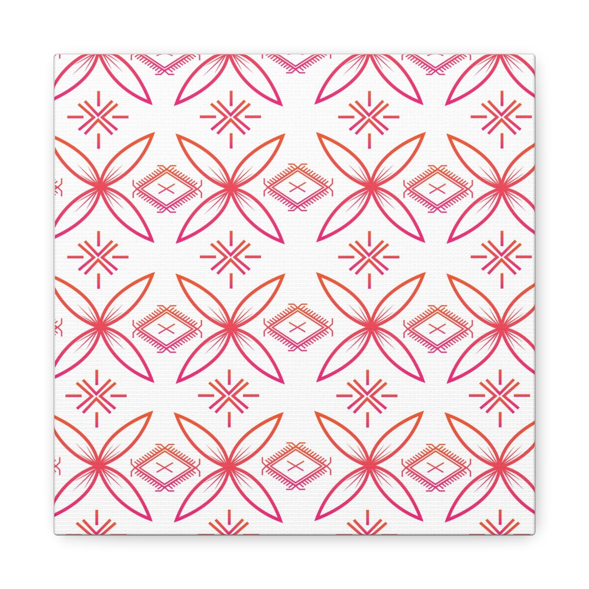 Fuli (Pink & Orange) Canvas