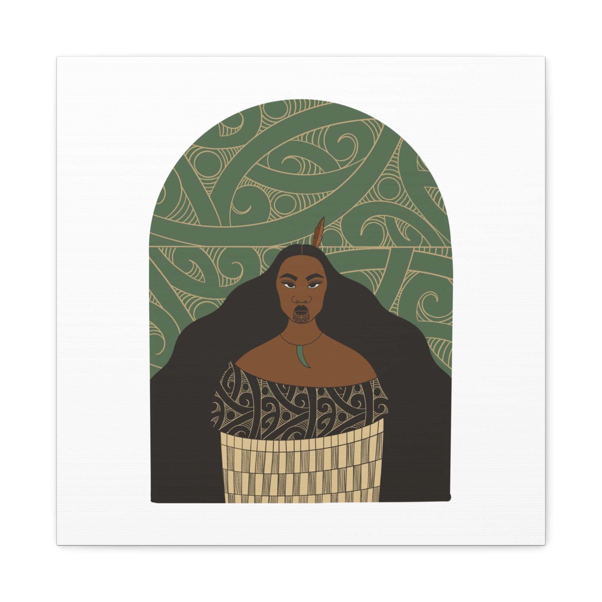 Maori Wahine Canvas