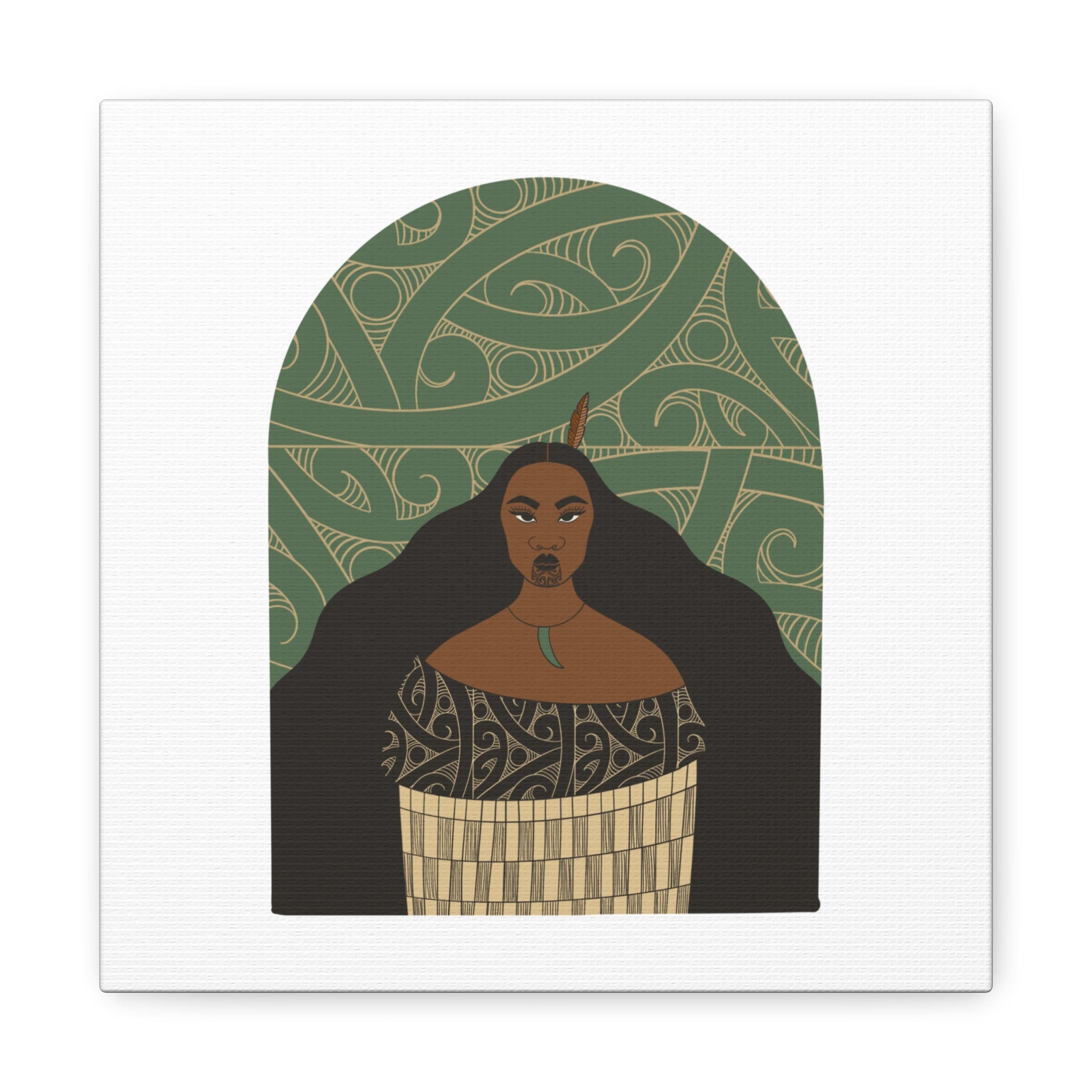 Maori Wahine Canvas