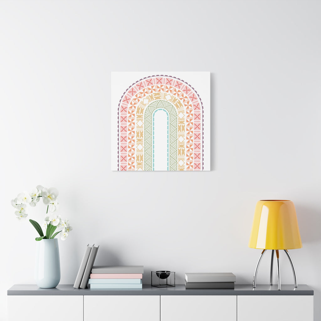 Tapa Rainbow Canvas