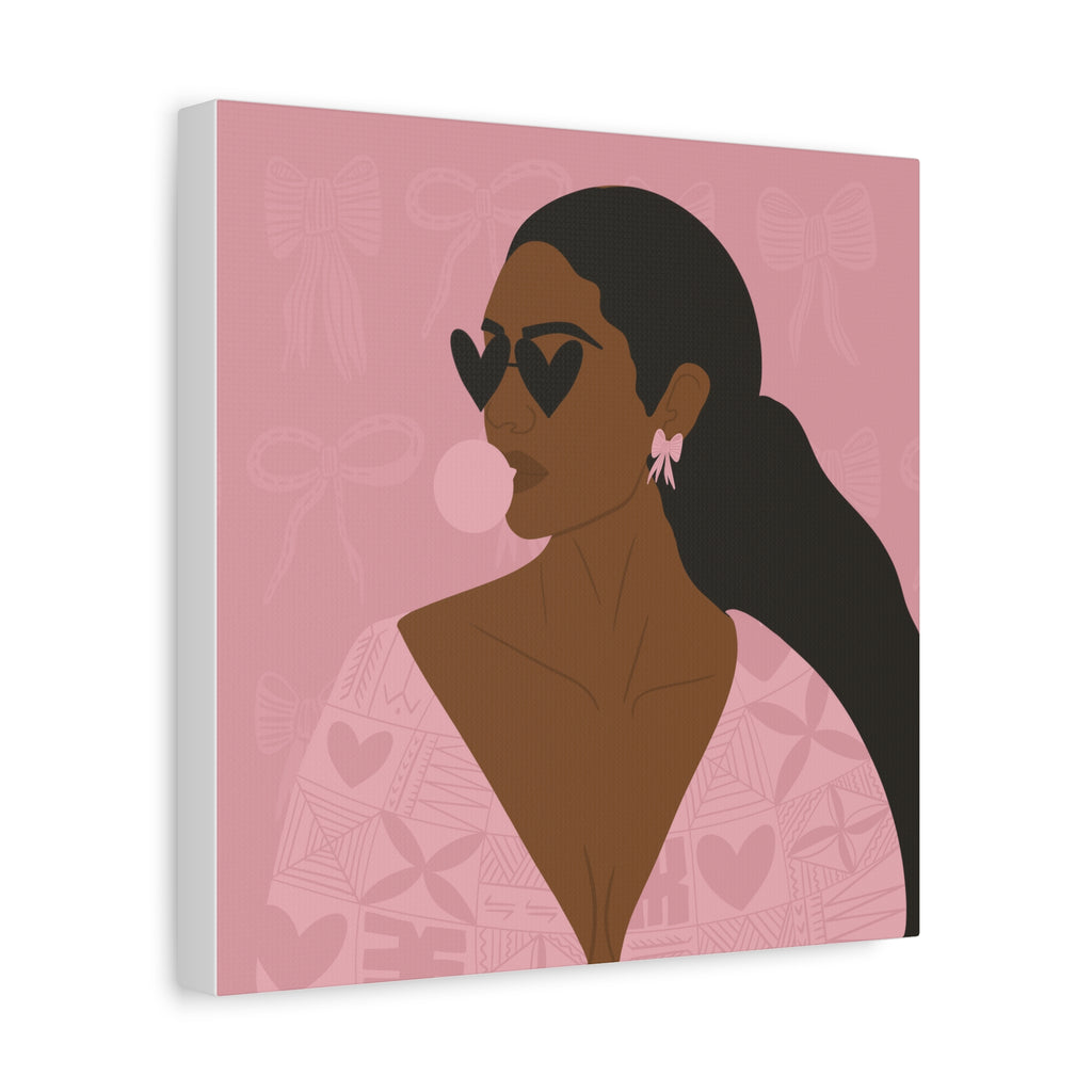 Power in Pink Canvas