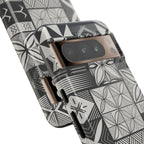 Maluelue (Black & Grey) Phone Case