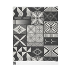 Maluelue (Black & Grey) Wrapping Paper