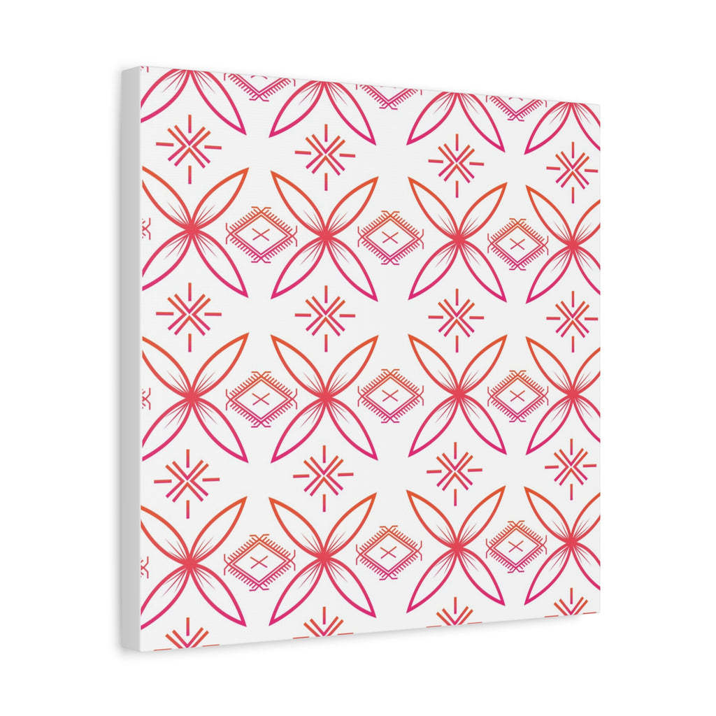 Fuli (Pink & Orange) Canvas