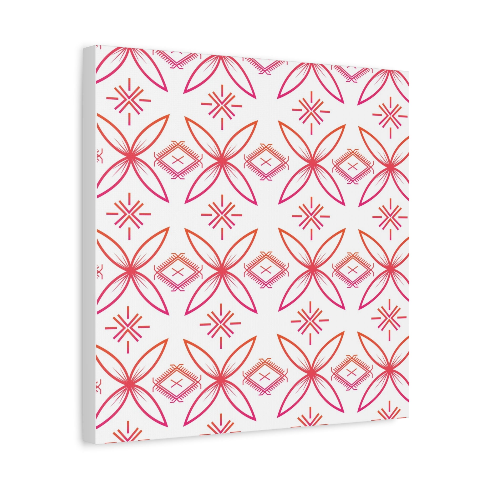 Fuli (Pink & Orange) Canvas