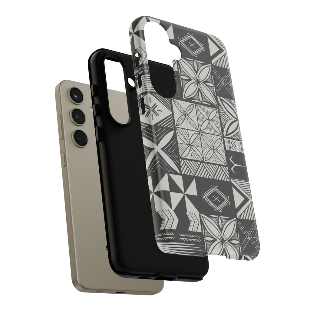 Maluelue (Black & Grey) Phone Case