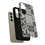 Maluelue (Black & Grey) Phone Case