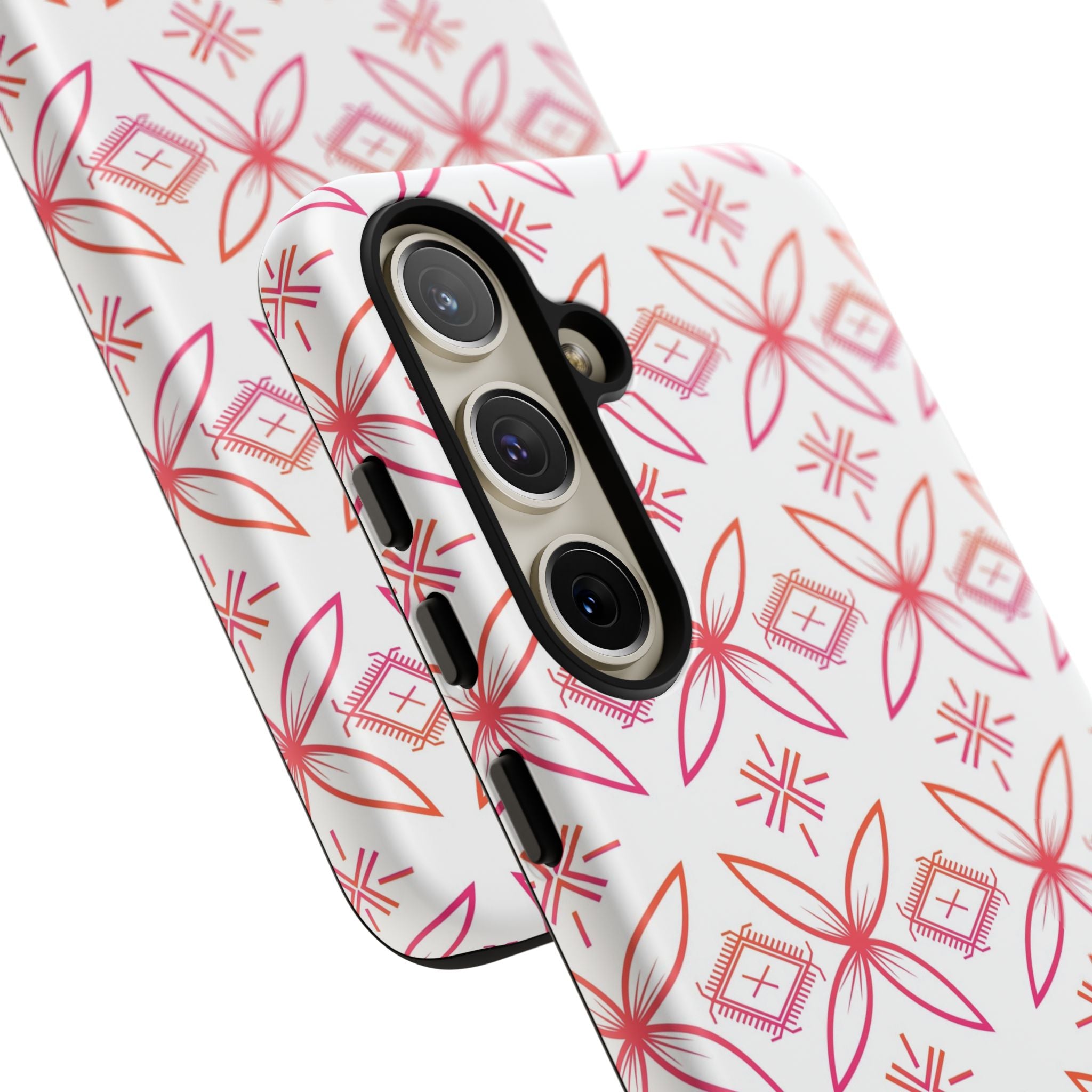 Fuli (Pink & Orange) Phone Case