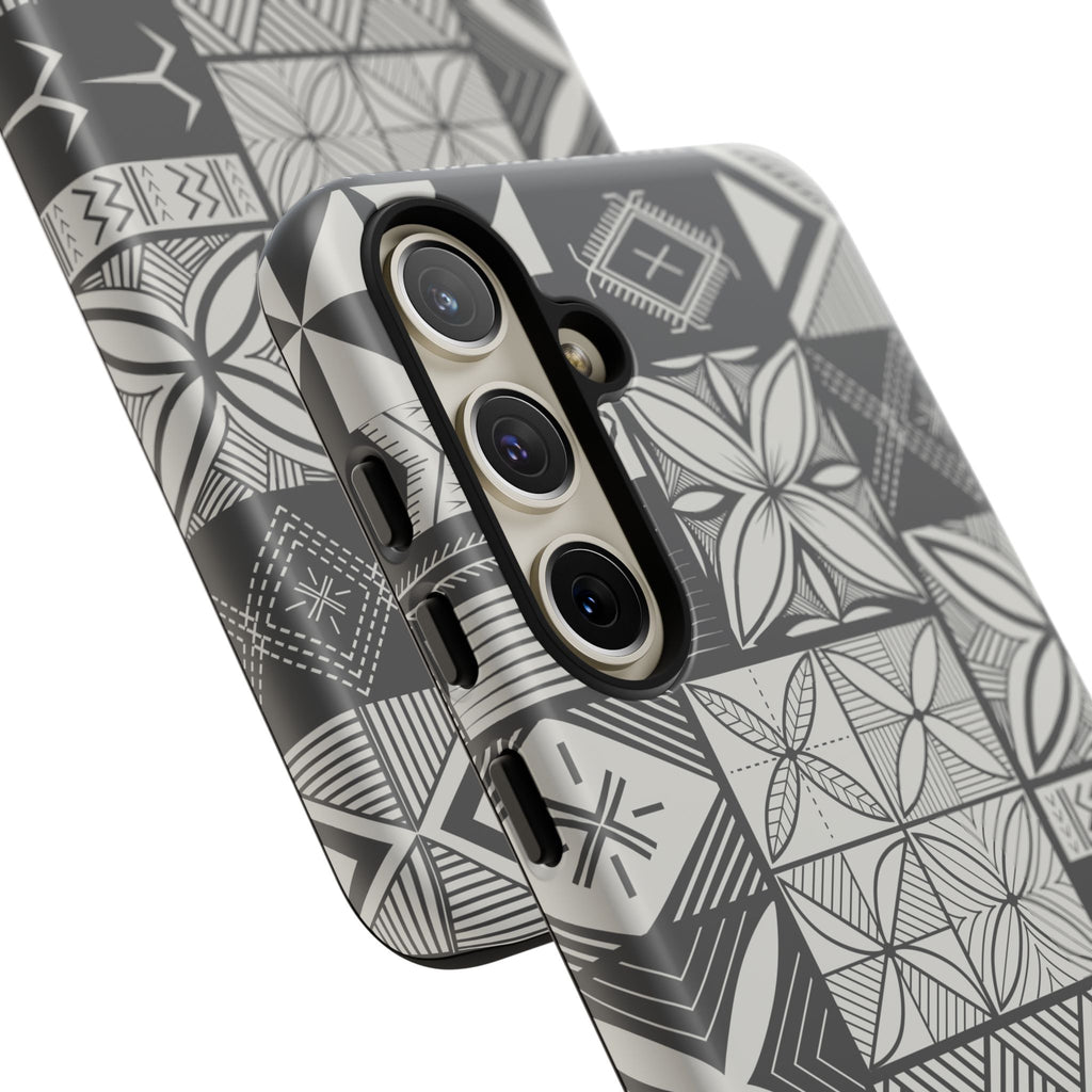 Maluelue (Black & Grey) Phone Case