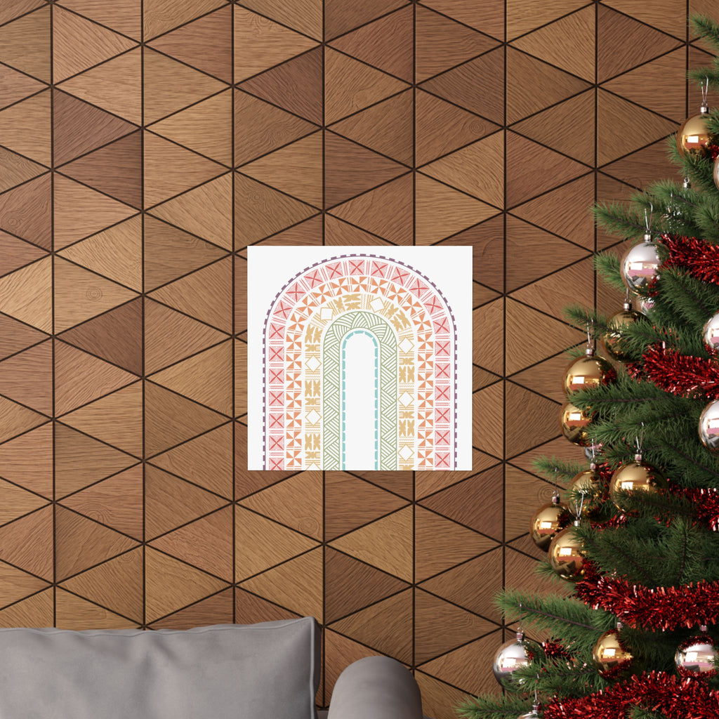 Tapa Rainbow Poster