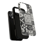 Maluelue (Black & Grey) Phone Case