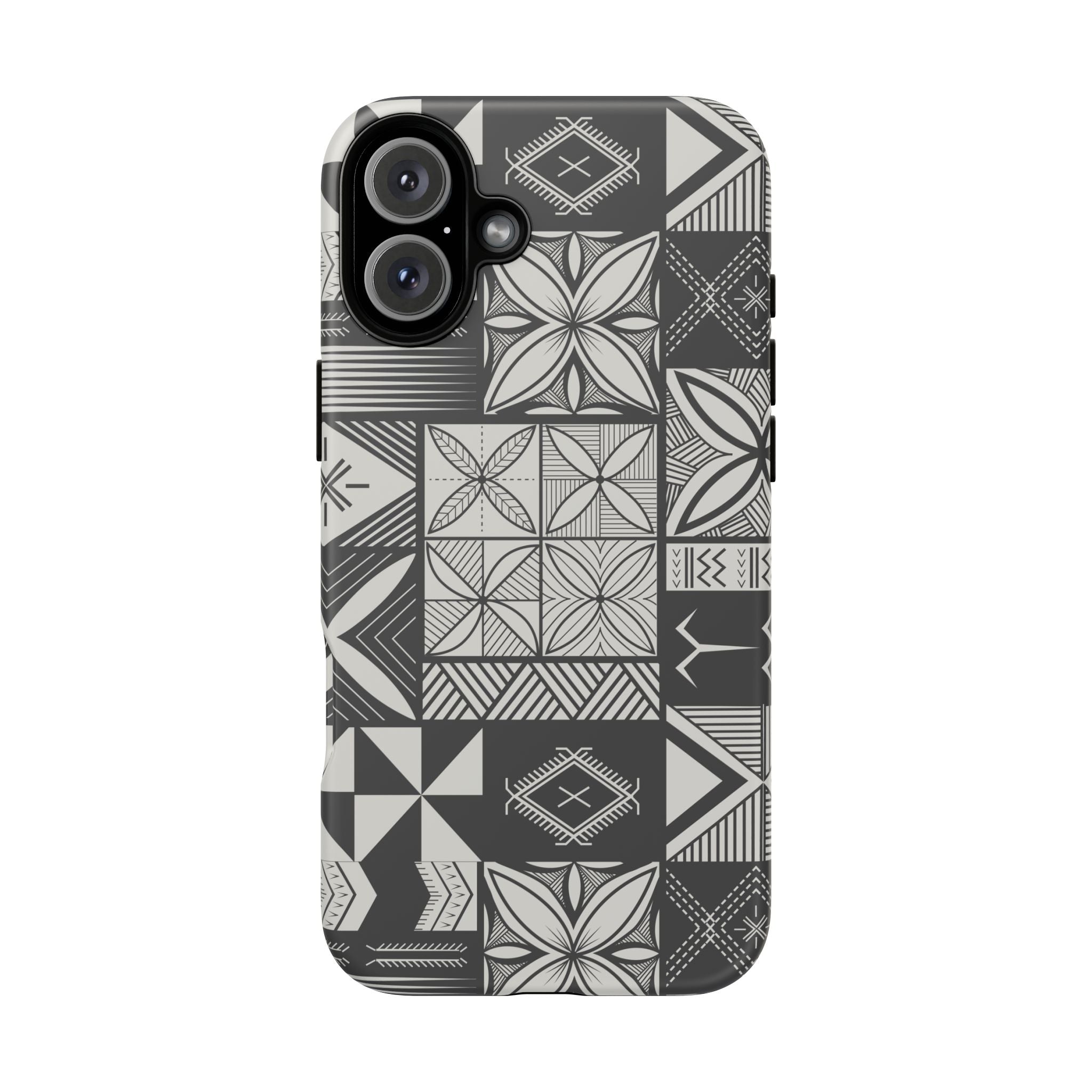 Maluelue (Black & Grey) Phone Case
