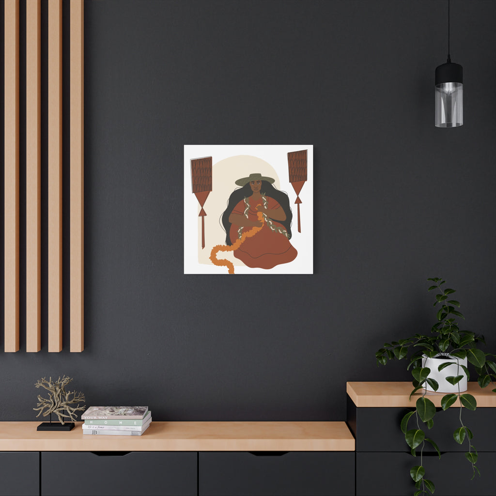 May Day S-lei Day Canvas