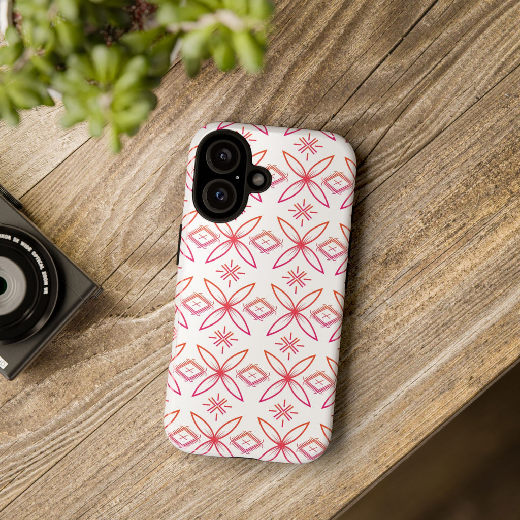 Fuli (Pink & Orange) Phone Case