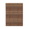 Tongan Ngatu Velveteen Plush Blanket