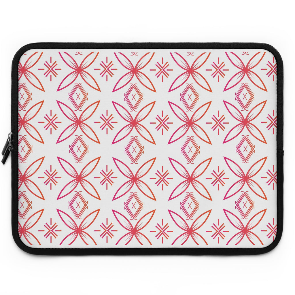 Fuli (Pink & Orange) Laptop Sleeve