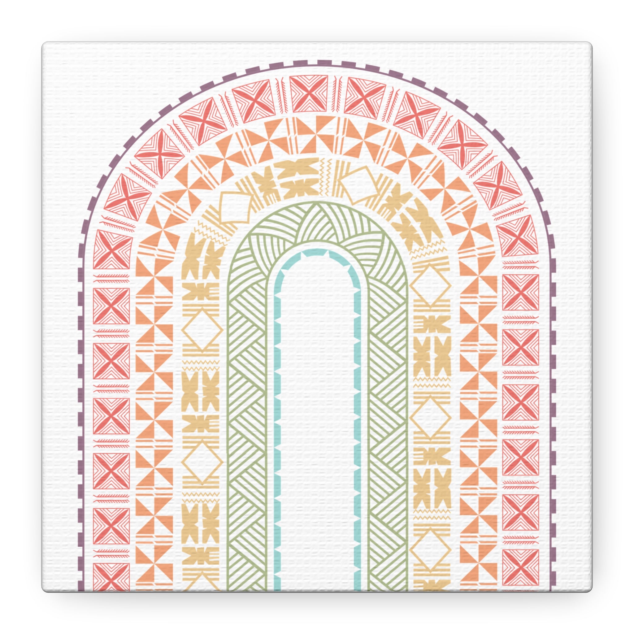 Tapa Rainbow Canvas
