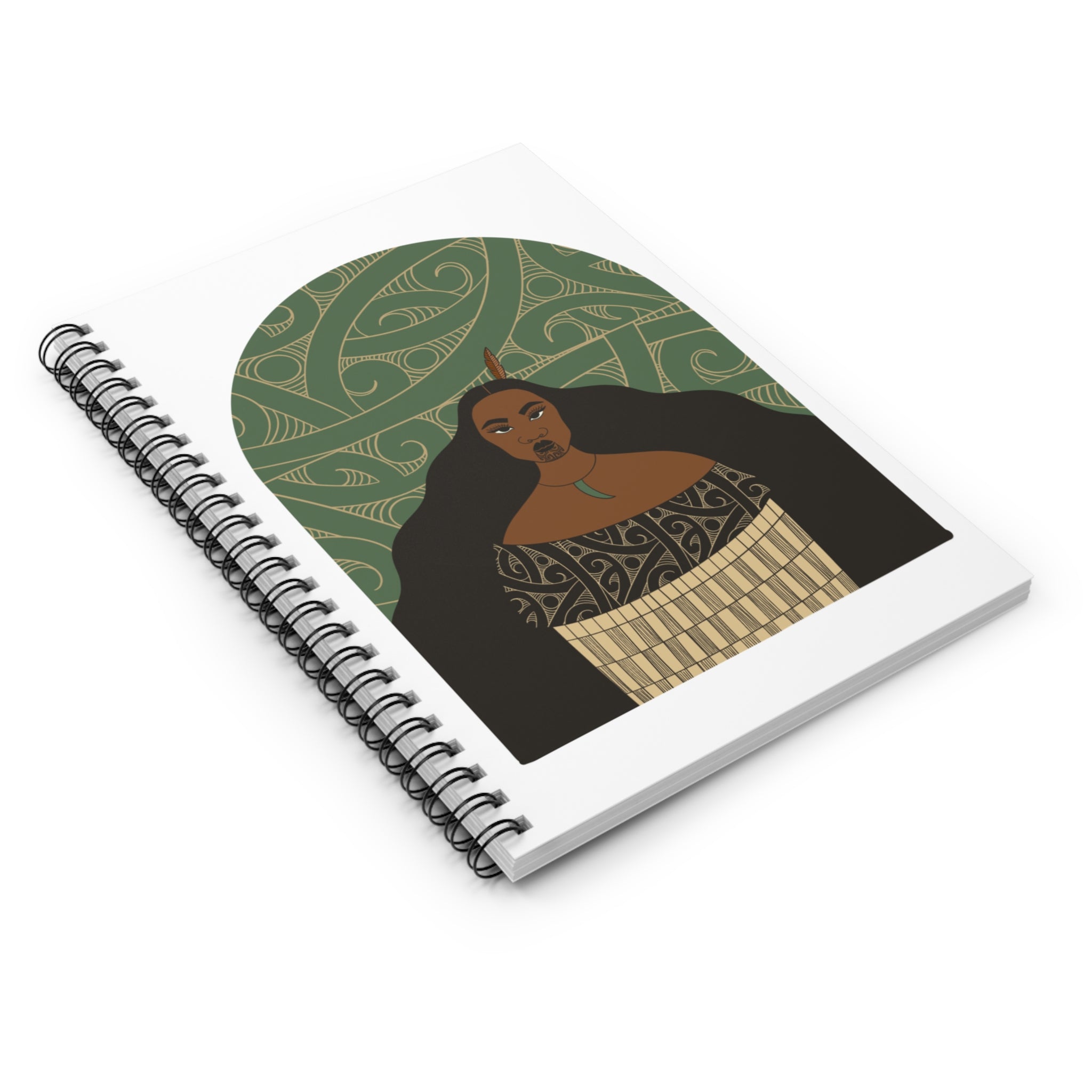 Maori Wahine Spiral Notebook