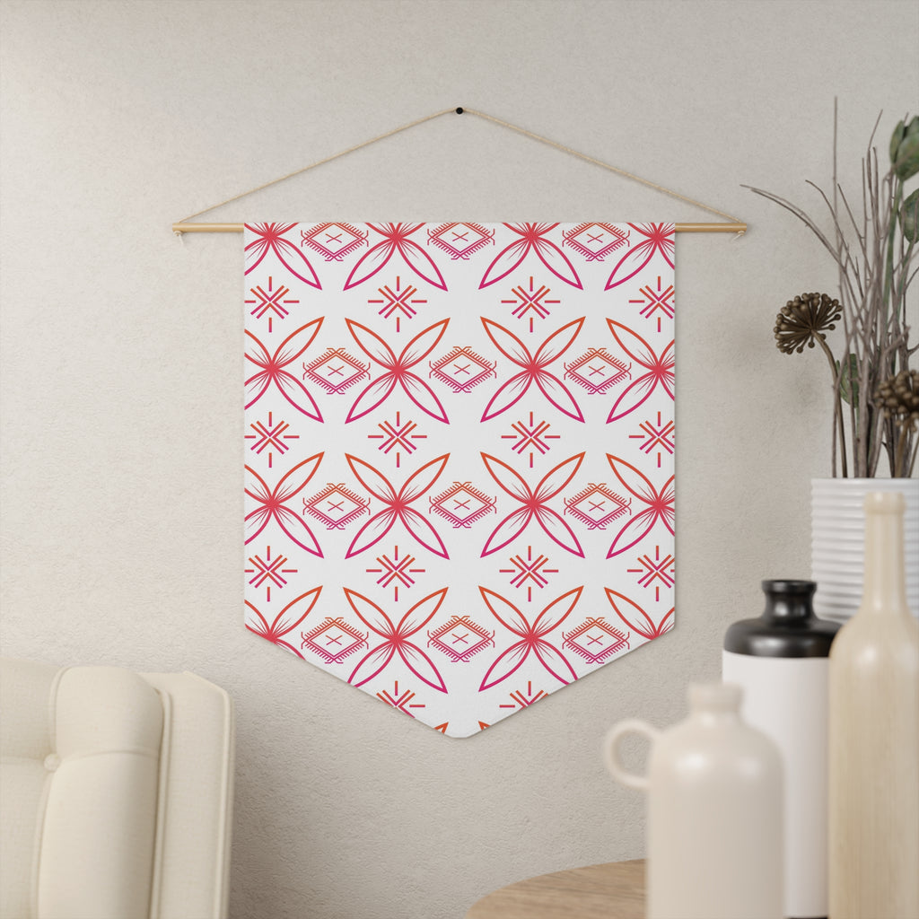 Fuli (Pink & Orange) Pennant Banner