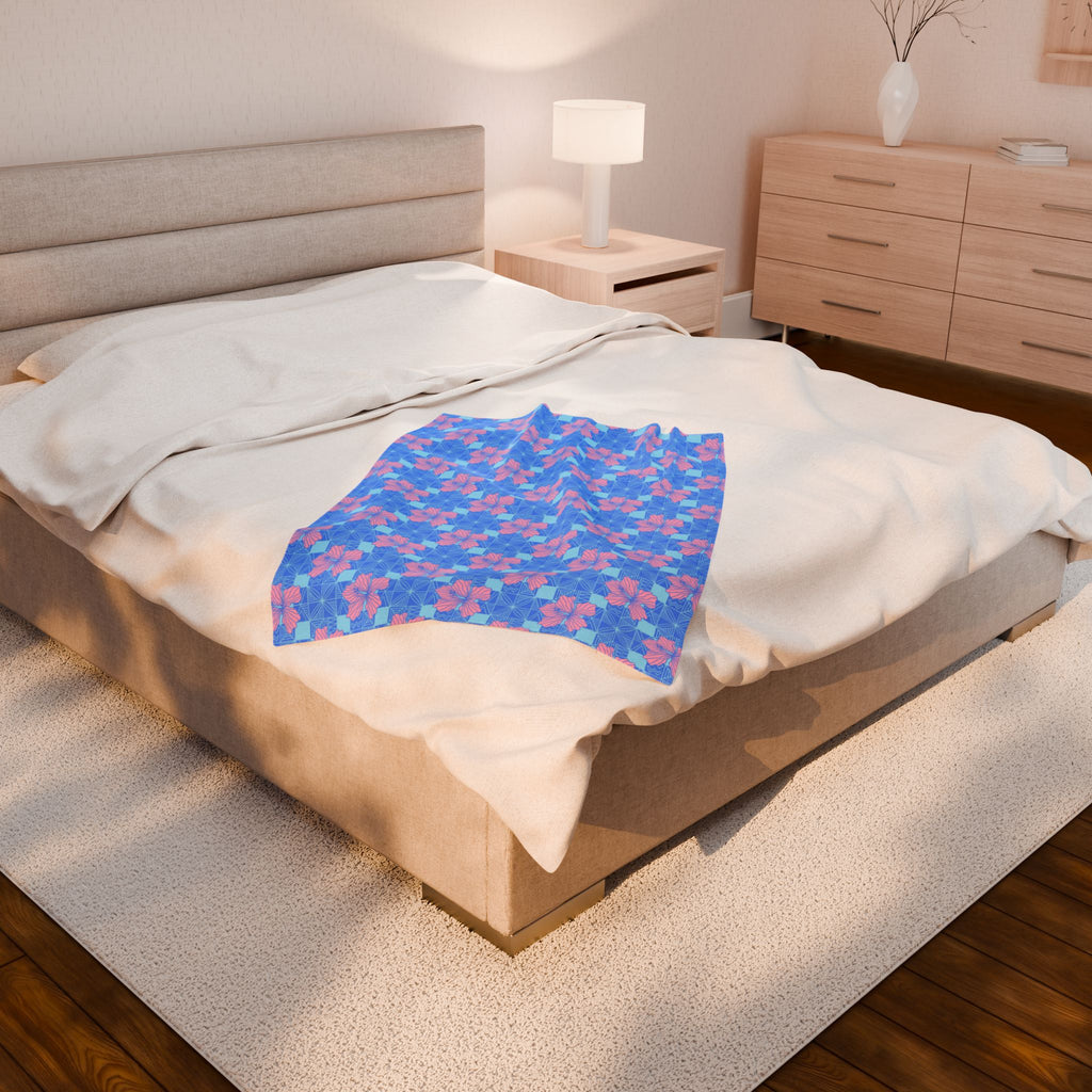 Alofau Velveteen Plush Blanket