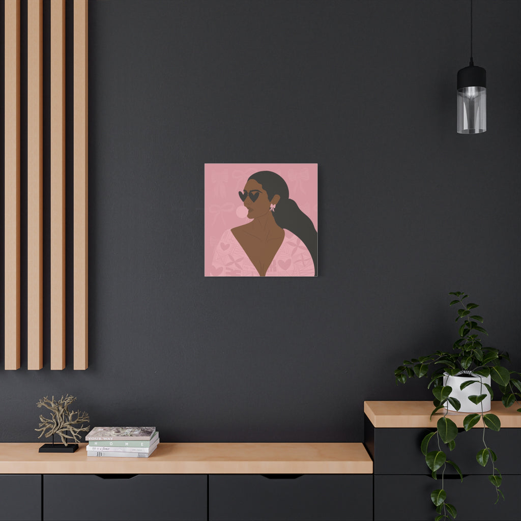 Power in Pink Canvas